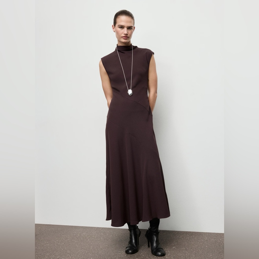 Mango Turtleneck Dress